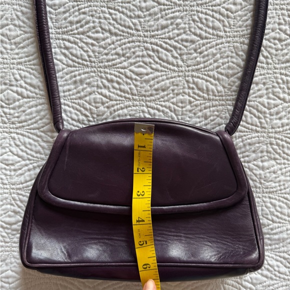 Vintage Frances Patiky Stein purple leather purse - Picture 5 of 5